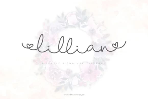 Lillian Script Font by Chocotype — Script Handwritten Font