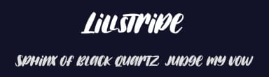 Lillstripe by Maulana Creative — Script Handwritten Font — thumbnail 2