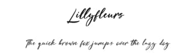 Lillyfleurs by Maulana Creative — Script Handwritten Font — thumbnail 1