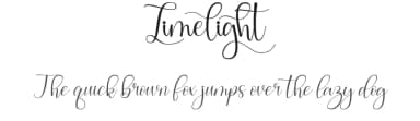 Limelight by Bongkeng Art Studio — Script Handwritten Font — thumbnail 1