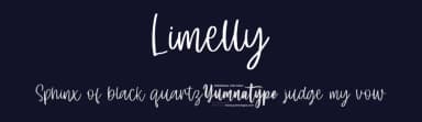 Limelly by Yumna Family — Script Handwritten Font — thumbnail 2