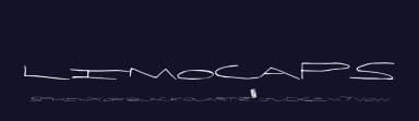 LimoCaps by Xerographer Fonts — Script Handwritten Font — thumbnail 2