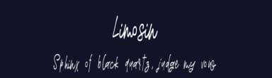 Limosin by Projectype — Script Handwritten Font — thumbnail 2