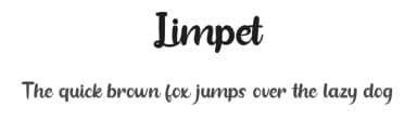 Limpet by Murozakul Akhsan — Script Handwritten Font — thumbnail 1