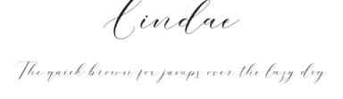 Lindae by Makashi — Script Handwritten Font — thumbnail 1