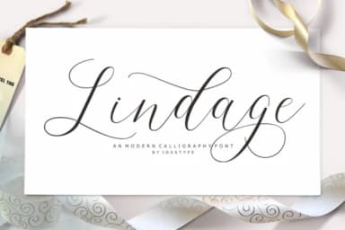 Lindage Font by joelpopon — Script Handwritten Font — thumbnail 1