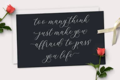 Lindage Font by joelpopon — Script Handwritten Font — thumbnail 4