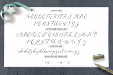 Lindage Font by joelpopon — Script Handwritten Font — thumbnail 8