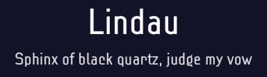 Lindau by Markus Wäger — Sans Serif Font — thumbnail 2