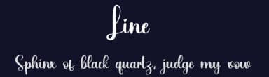 Line by Scratchones — Script Handwritten Font — thumbnail 2