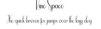 Line Space by Andi Moz — Script Handwritten Font — thumbnail 1