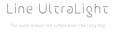Line UltraLight by Anton Schilli — Sans Serif Font — thumbnail 1