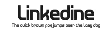 Linkedine by NeutroneLabs — Sans Serif Font — thumbnail 1
