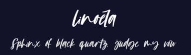 Linoela by Four Lines — Script Handwritten Font — thumbnail 2