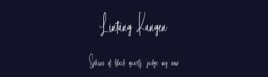 Lintang Kangen by StringLabs Creative Studio — Script Handwritten Font — thumbnail 2