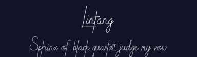 Lintang by Rajman — Script Handwritten Font — thumbnail 2