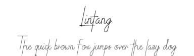 Lintang by Rajman — Script Handwritten Font — thumbnail 1