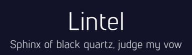 Lintel by The Northern Block — Sans Serif Font — thumbnail 2
