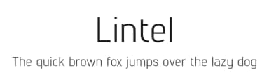 Lintel by The Northern Block — Sans Serif Font — thumbnail 1