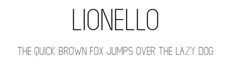 Lionello by Edric Studio — Sans Serif Font