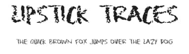 Lipstick Traces by Typearound — Script Handwritten Font — thumbnail 1