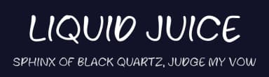 Liquid Juice by MJType — Script Handwritten Font — thumbnail 2