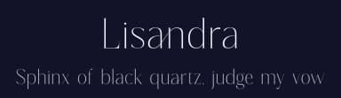 Lisandra by Storytype Studio — Serif Font — thumbnail 2