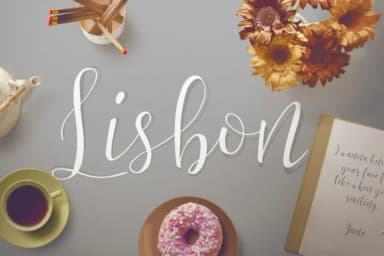 Lisbon Font by vero.type — Script Handwritten Font — thumbnail 1