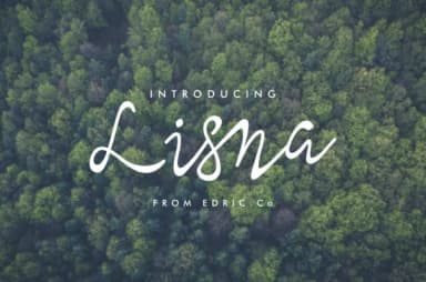 Lisna Font by EdricStudio — Script Handwritten Font — thumbnail 1