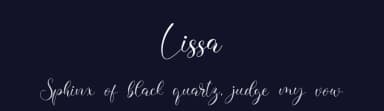 Lissa by NanaNissa — Script Handwritten Font — thumbnail 2