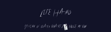 Lite Hand by Xerographer Fonts — Script Handwritten Font — thumbnail 2