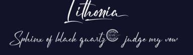 Lithonia by RaisProject — Script Handwritten Font — thumbnail 2
