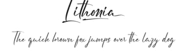 Lithonia by RaisProject — Script Handwritten Font — thumbnail 1