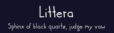 Littera by motitta — Script Handwritten Font — thumbnail 2