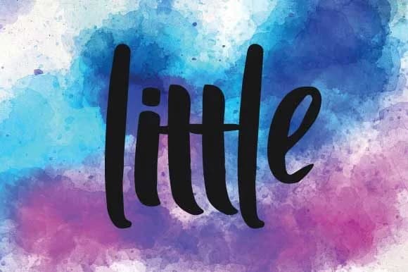 Little Font by goodigital — Script Handwritten Font