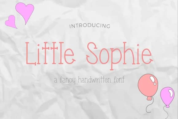Little Sophie Font by The Branding Place — Script Handwritten Font