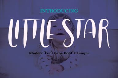 Little Star Font by YanIndesign — Script Handwritten Font — thumbnail 1