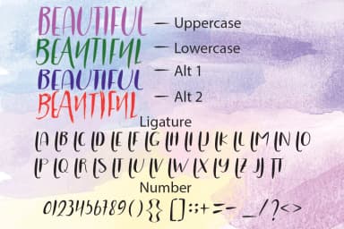 Little Star Font by YanIndesign — Script Handwritten Font — thumbnail 7