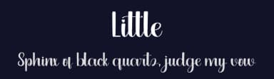 Little by PiPi Creative STUDIO — Script Handwritten Font — thumbnail 2