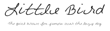 Little Bird by FontPanda — Script Handwritten Font — thumbnail 1