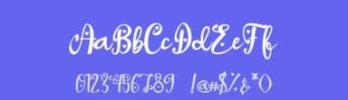 Little Bubbly by Supersemar Letter — Script Handwritten Font — thumbnail 3