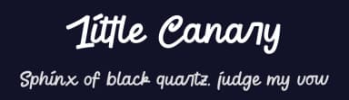 Little Canary by Four Lines — Script Handwritten Font — thumbnail 2
