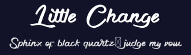 Little Change by RaisProject — Script Handwritten Font — thumbnail 2