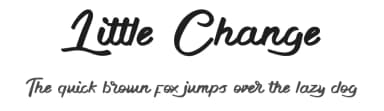 Little Change by RaisProject — Script Handwritten Font — thumbnail 1