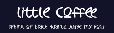 little coffee by Winarko — Script Handwritten Font — thumbnail 2