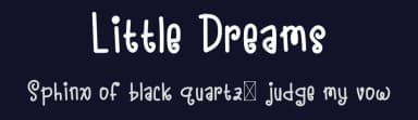 Little Dreams by Esa Nugroho — Script Handwritten Font — thumbnail 2