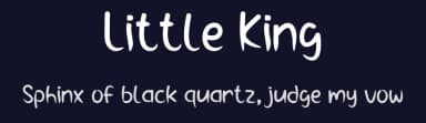 Little King by Morning Time Studio — Script Handwritten Font — thumbnail 2