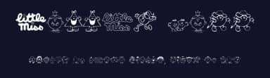 Little Miss by KiddieFonts — Dingbats Font — thumbnail 2