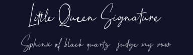 Little Queen Signature by Nico Muslib — Script Handwritten Font — thumbnail 2