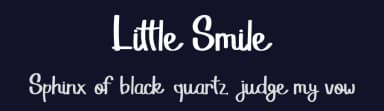 Little Smile by Rangkai Aksara — Script Handwritten Font — thumbnail 2
